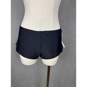 Salt + Cove Women's Juniors' Black Swim Boyshorts Side Straps Size XL NWT's
